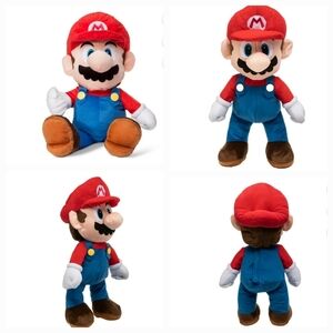 Kids Super Mario Stuffed Toy Plush Cuddle Decorative Pillow Buddy Nintendo 22"